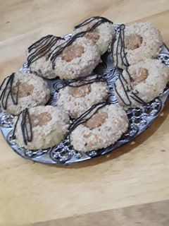 صورة لوصفة قاطو بحشوة القوفريط والكاوكاو اللذيذة 😋