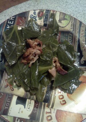A picture of Collard Greens.