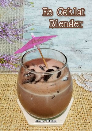 Foto resep Es Coklat Blender 👩🏻🍳