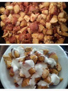 A picture of No-Bake Loaded Potato Casserole.