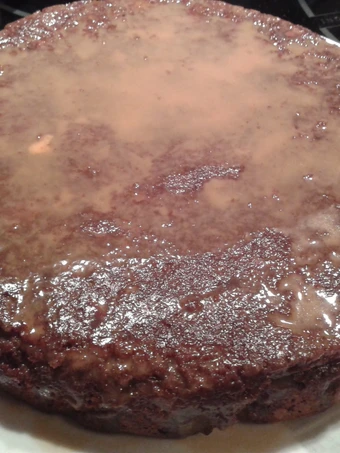 Easy Steps to Prepare Pineapple brownie with caramel syrup the So Delicious Makes you drool