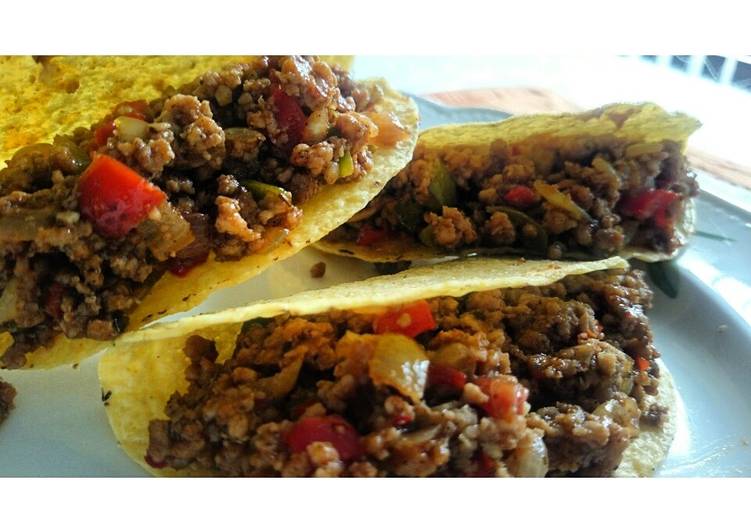 Easiest Way to Prepare Yummy Spicy tacos