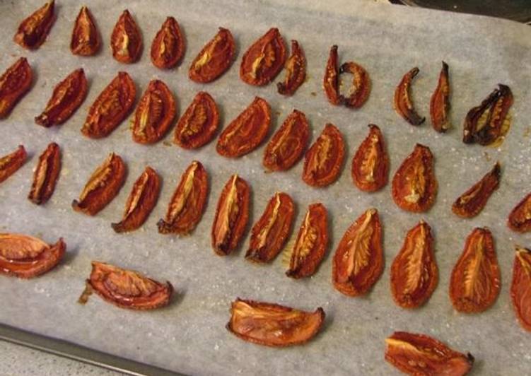 Simple Way to Make Award-winning Bountiful in Umami Taste - Semi-Dried Tomatoes