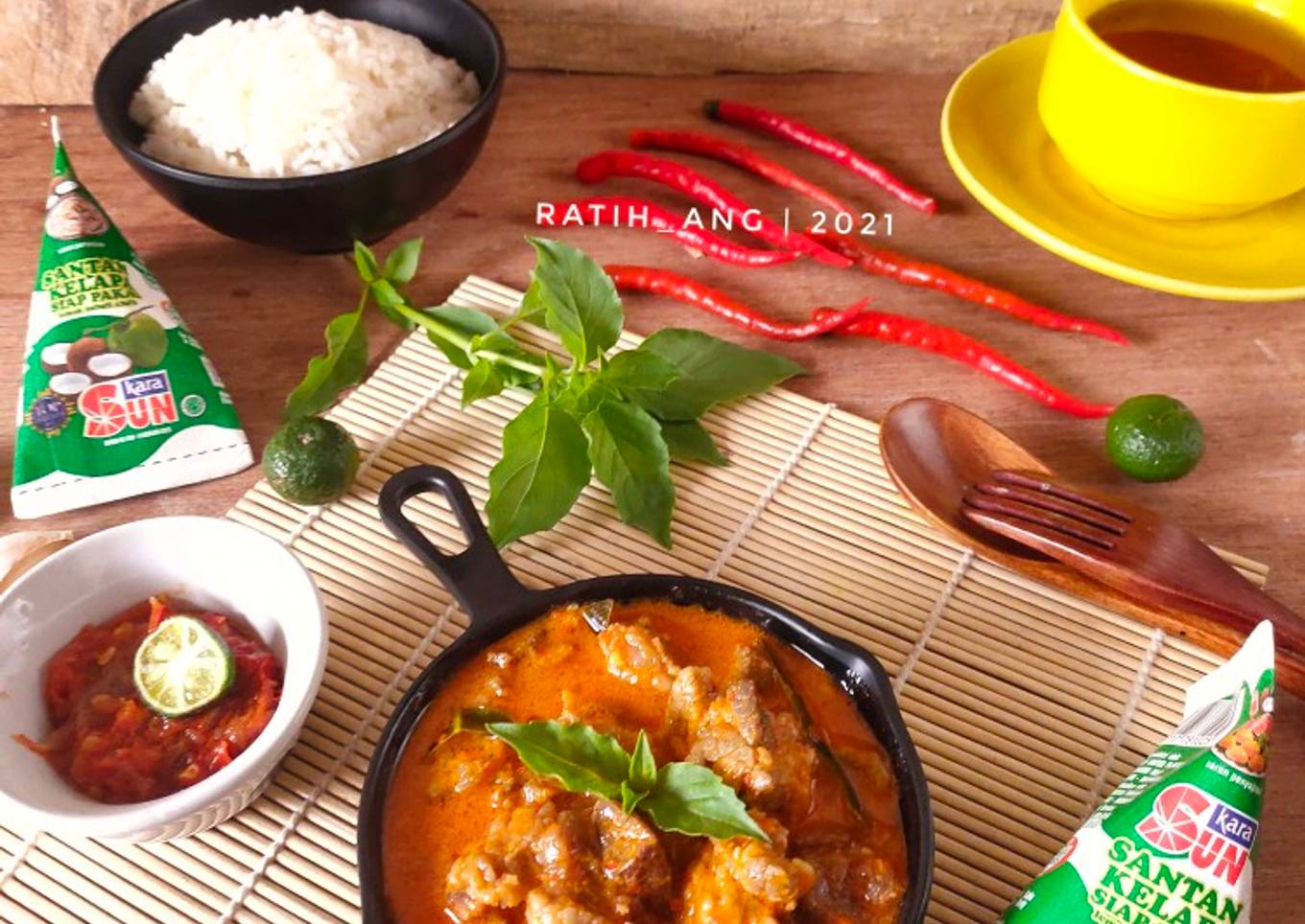 Balado Tetelan Kuah Santan