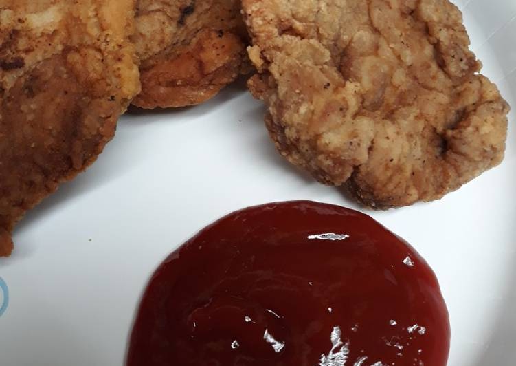 Step-by-Step Guide to Prepare Homemade Fried PorkLoin