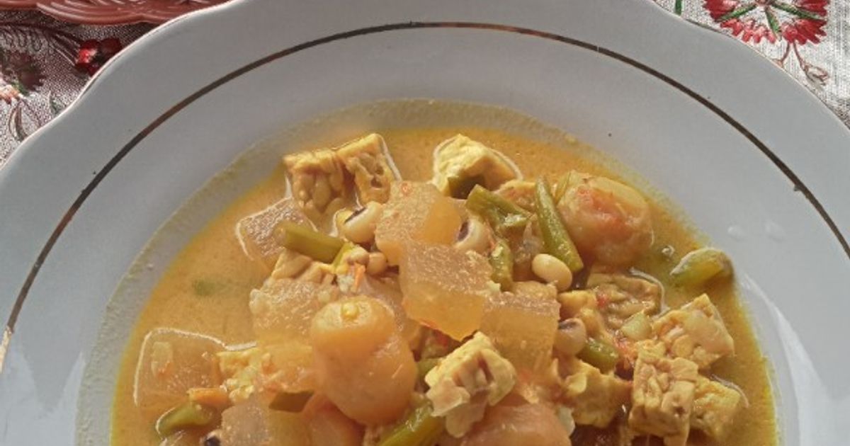 Sayur Lodeh Campur- Campur Pelengkap Ketupat