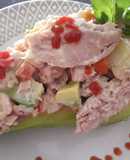 Palta Rellena con Atún a lo Carmelita