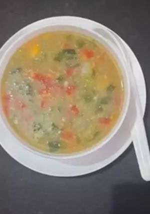 A picture of Sweetcorn Soup.