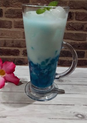 Foto resep Es Blue Saphire