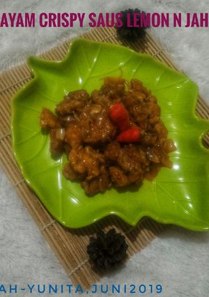 Foto resep Ayam Crispy Saus Lemon n Jahe