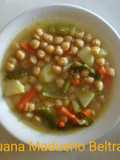 Cocido de garbanzos