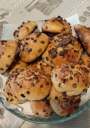 Foto di Panini con gocce di cioccolato 😋