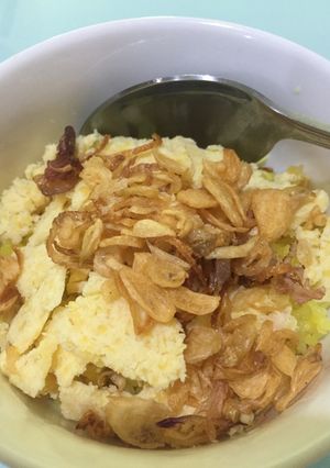 Hình của món Xôi Xéo cho ngày nhớ Hà Nội.