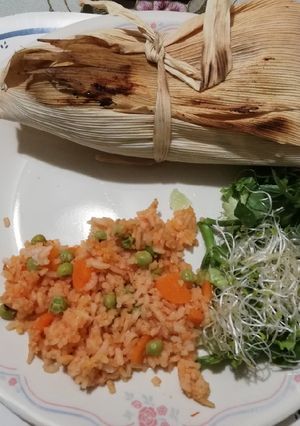 Una foto de Pescado a la milpa