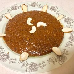 A picture of Milk Halwa.