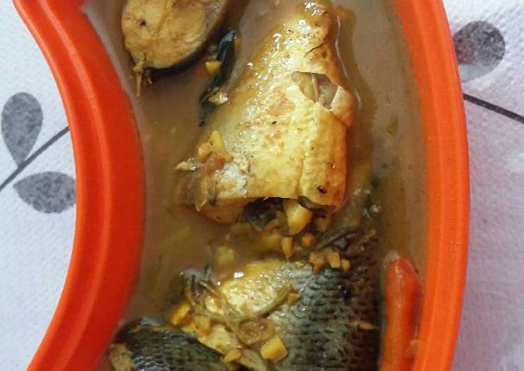 Proses memasak Ikan Bandeng Pallumara Lezat