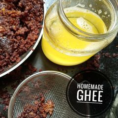 A picture of Asli Ghee (homemade).