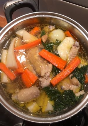 Húsleves csirkehusiból recept fotója