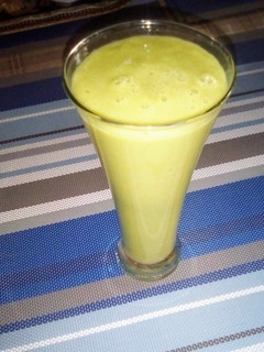 A picture of Avocado smoothie.