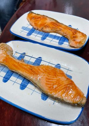 香煎奶油鮭魚排 的食譜成品照片