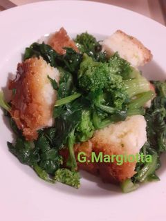 Foto di Pancotto e cime di rapa con olio evo