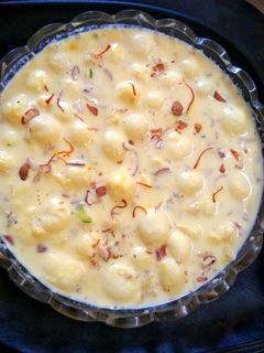 अंगूरी रसमलाई (Angoori Rasmalai recipe in hindi) रेसिपी मुख्य फोटो