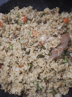 A picture of Green Chutney Rice.