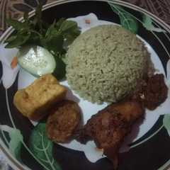 Nasi uduk pandan রেসিপির প্রধান ছবি