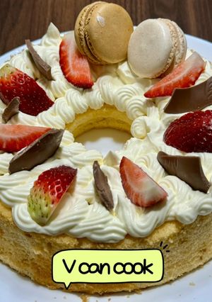 檸檬雪芳蛋糕Lemon Chiffon cake 的食譜成品照片