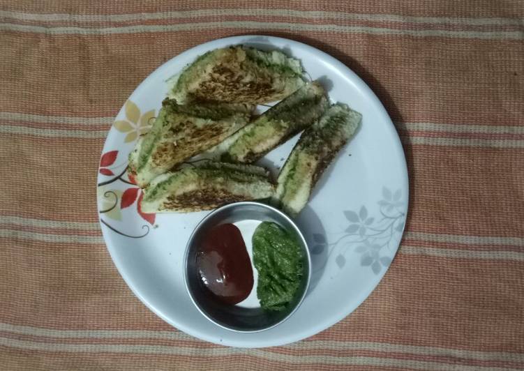 Easiest Way to Prepare Quick Pan Grilled Potato Sandwich