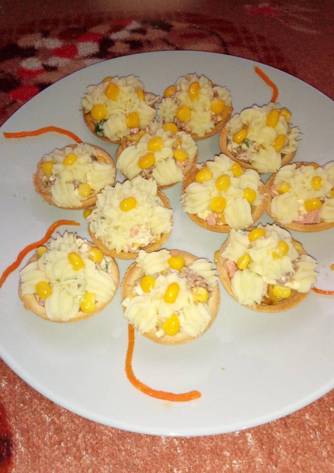 Закуска корзинки
