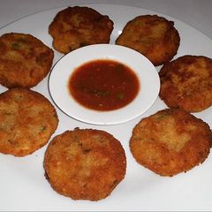 A picture of Tuna fish Cakes.