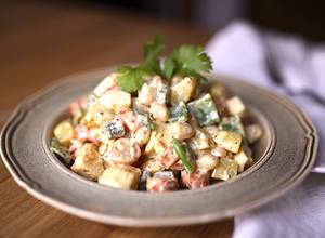 Hình của món 💚 Salad Nga (Vegetarian).