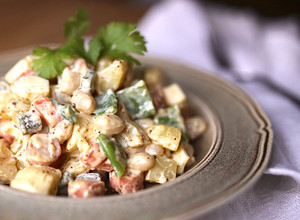 Hình của món 💚 Salad Nga (Vegetarian).