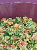 Ensalada del día con cous-cous