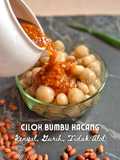 Cilok Jadul Bumbu Kacang, Isi Telur Dadar