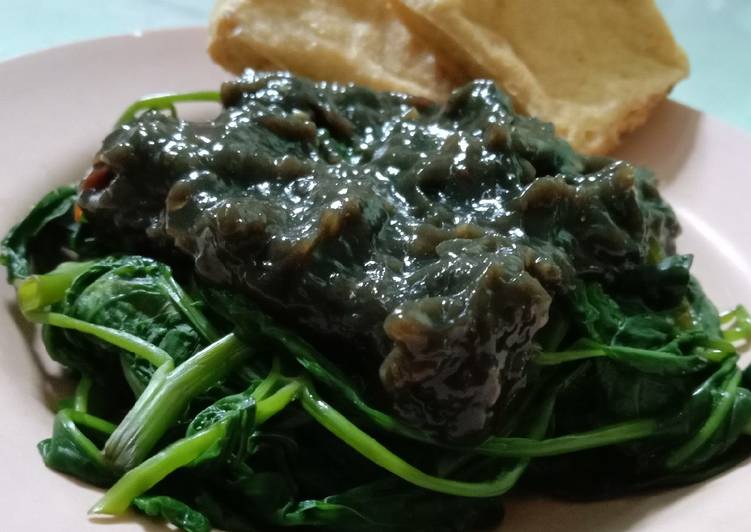 Resep Petis kangkung, Bikin Ngiler