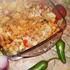 A picture of Chana Chaat.