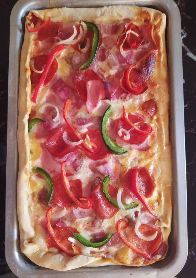 Una foto de Masa para pizza