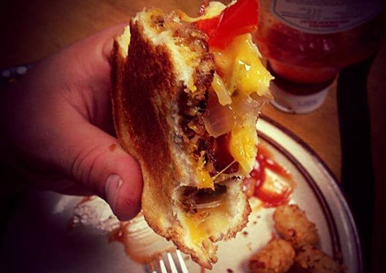 Recipe of Homemade The Firehouse Supreme Grilled Cheese