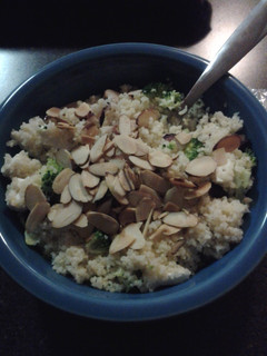A picture of Pesto pasta salad.
