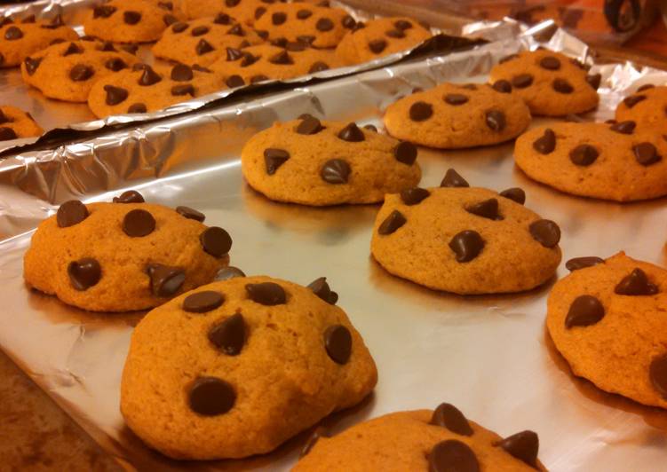 Steps to Make Homemade Best Pumpkin Chocolate Chip Cookies