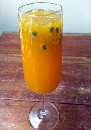A picture of Yellow Watermelon Juice.