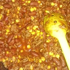 A picture of Simple chili.
