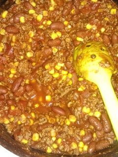 A picture of Simple chili.