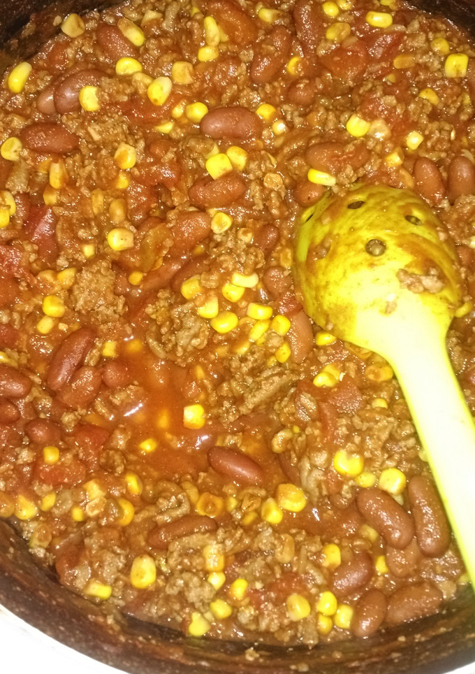 A picture of Simple chili.