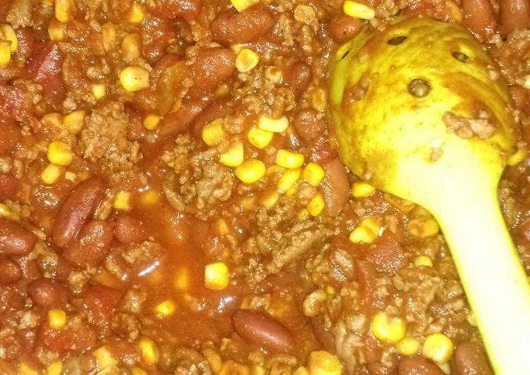 Steps to Prepare Any-night-of-the-week Simple chili