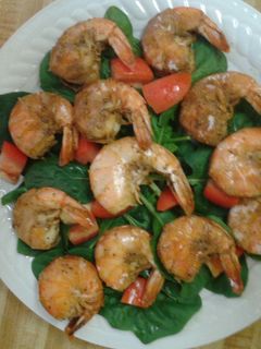 A picture of Rajin Cajun Shrimp Salad.