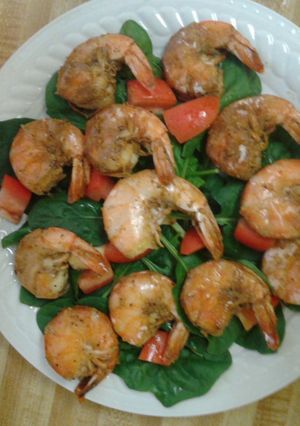 A picture of Rajin Cajun Shrimp Salad.