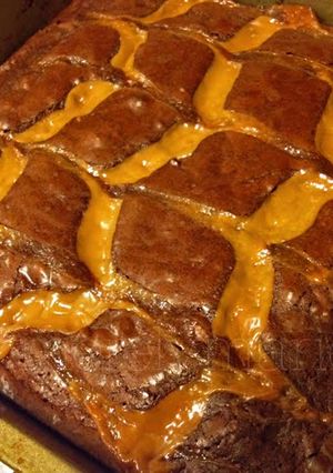 A picture of Turtle Brownies.